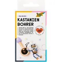 Folia Kastanienbohrer Bastelset 103-teilig braun