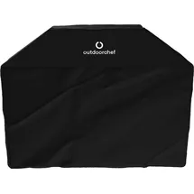 Outdoorchef Grillabdeckung 160 x 120 x 64 cm wasserabweisend/atmungsaktiv/schwarz