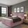 Halmon Schlafkomfort Betten Milano 140 x 200 cm Rosa