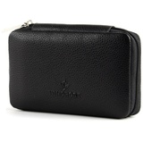 Windrose Beluga Manicure-Etui 13 cm Leder schwarz