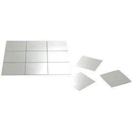 Spiegelfliesen 15 x 15 cm Transparent
