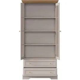 petits-meubles Geschirrschrank Dulci 88,4 x 188,8 x 40,7 cm Beige