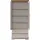 petits-meubles Geschirrschrank Dulci 88,4 x 188,8 x 40,7 cm Beige