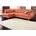 sit&more Ecksofa »Mailand L-Form, B: 250 cm« optional Bettfunktion, orange