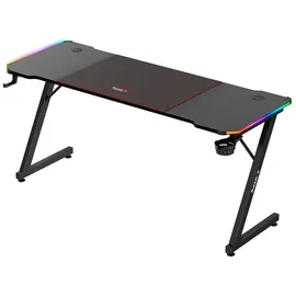 huzaro Biurko gamingowe Hero 4.8 RGB, Gaming Tisch, Schwarz