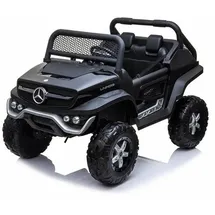 RunRunToys Unimog Elektroauto für Kinder schwarz