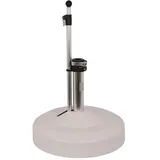 Liro Schirmständer Mini 35 witterungsbeständig Ø 50 cm Weiß