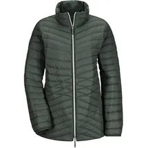 GOLDNER Herbstjacke mit Daunen, Stehkragen", in khaki | Gr.: 50,