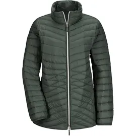 GOLDNER Herbstjacke mit Daunen, Stehkragen", in khaki | Gr.: 50,