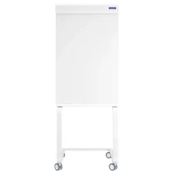Magnetoplan Flipchart Design evolution plus mobil - inklusive Zubehör - 68x97cm - Weiß - Stahl - mit 4 Rollen