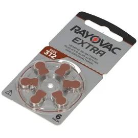 Rayovac Extra Advanced 312 PR41 6 St