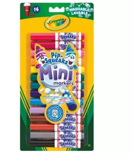 Crayola: Pip-Squeaks waschbare Marker Set - 14 Stück.