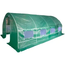 DEMA Gewächshaus Tunnel 6 x 3 x 1,9 m grün