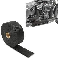 Motorrad Hitzeschutzband Craftride Auspuffband schwarz 15m