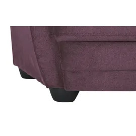 Uno Sofa 3-sitzig aus Mikrofaser Nebolo ¦ rot ¦ Maße (cm): B: 209 H: 97 T: 100.0