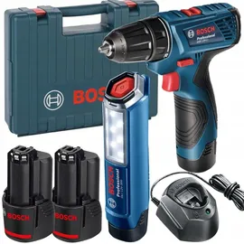 Bosch GSR 120-LI inkl. 2 x 2,0 Ah + Koffer