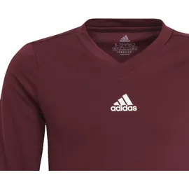 adidas Team Base Longsleeve Kinder - rot 116