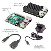 BerryBase Raspberry Pi 4 Computer Modell B, 4GB Light