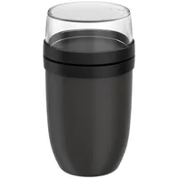 Mepal Müslibecher To Go nordic black 750 ml + 300 ml 2-teilig