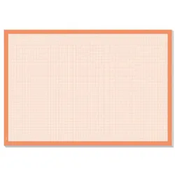 Sigel Papier-Schreibunterlage »Graph« HO270 orange