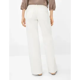 Brax Damen, Five-Pocket-Hose Style MORGAN OFFWHITE, denim cremeweiß, Gr. 40