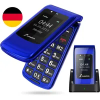 F2PLUS Klapphandy Ohne Vertrag,Seniorenhandy Ohne Vertrag Mit Großen Tasten, 2,4