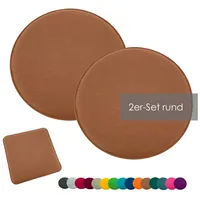 Heimtexland ® 2er Pack Sitzkissen Filz Stuhlkissen Bodenkissen Polster