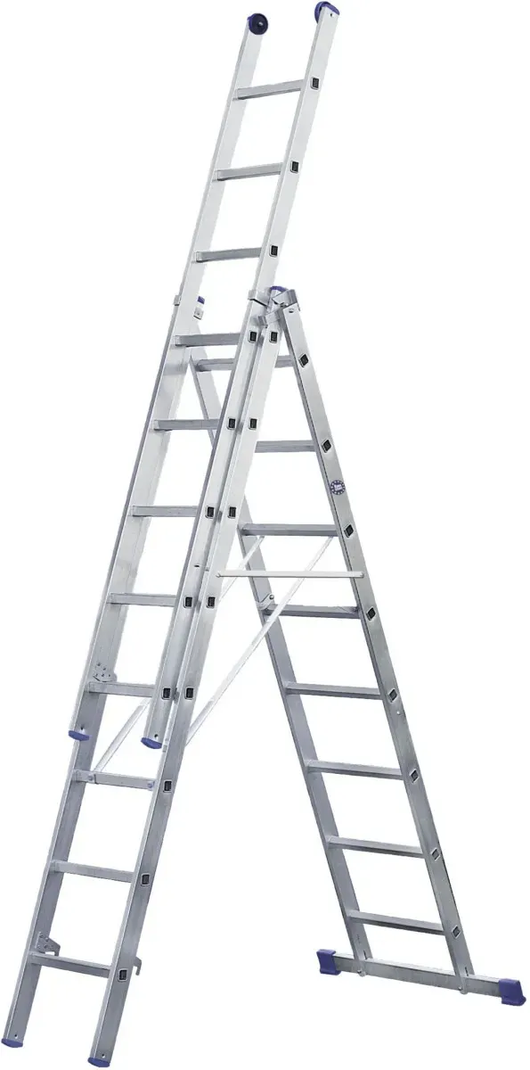 ILLER-LEITER Alu-Mehrzweckleiter 3-tlg. 53014