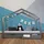 Homestyle4u Hausbett 90 x 200 cm Kiefer grau