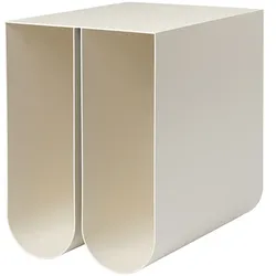 Kristina Dam Studio - Curved Beistelltisch, beige