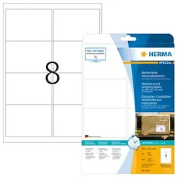 200 HERMA Folien-Versandetiketten 8331 weiß 99,1 x 67,7 mm