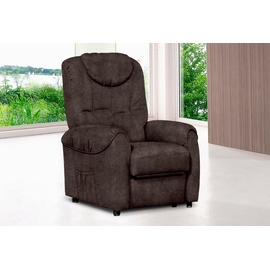 sit&more TV-Sessel »Bastian«, wahlweise manuell verstellbar oder mit Motor und Aufstehhilfe braun