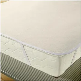 Traumschlaf Molton Matratzenauflage 200 x 220 cm beige