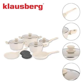 Klausberg Topf-Set 12-tlg. Kochtopf + Kochtopf + Kochtopf + Kochtopf + Kochtopf + Kochtopf + Kochtopf + Kochtopf + Kochtopf + Kochtopf + Kochtopf + Kochtopf