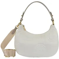 Bogner Melene Schultertasche Synthetik Beige/Weiß