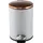 Hti-Living Kosmetikmülleimer Jannik 3 Liter Grau Kupfer - Grau/Kupfer
