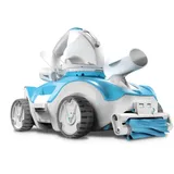 Paradies Pool BWT Akku Poolroboter PK Max | Kabelloser Poolsauger für Poolbodenreinigung bis 65 m2 | automatischer akkubetriebener Poolreiniger für Stahlwandpool, Aufstellbecken, Flachbodenpools