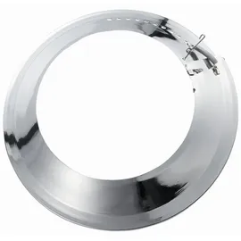 Turk Ofenrohrrosette Perfekt Ø bis 135 mm vernickelt 20 x 5 cm Silber