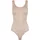 Magic Bodyfashion Shaping-Body MAGIC BODYFASHION, Damen, Gr. S, Cup C, braun (cappuccino), Obermaterial: 85% Polyamid, 15% Elasthan, eng normal, tiefer Rundhals, Bodys, starke Kompression, nahtlos, eng, basic, bequem, weich