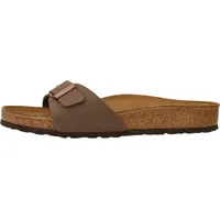 Birkenstock Madrid Birko-Flor Nubuk schmal mocca 42