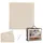 Relaxdays Sonnensegel, Polyester, Beige