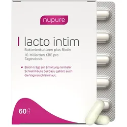 Lacto Intim Milchsäurebakterien+biotin Msr.kaps.
