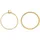 Elli Solitärring Zirkonia Gedreht Twisted Set (2 tlg) 925 Silber, goldfarben 54