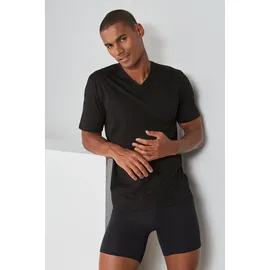 Copenhagen Studios T-Shirt Packung, 3er-Pack, Unterziehshirt aus hochwertiger Bio-Baumwolle Gr. XL, salbei dunkelsalbei, schwarz, , 39711668-XL