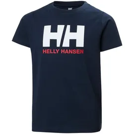 HELLY HANSEN Logo Kurzarm-t-shirt - Navy - 14 Jahre