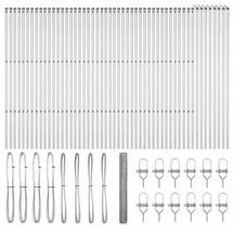 vidaXL Zaunpfosten 100 x 140 cm Silber/Stahl