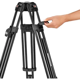 Manfrotto 504X & Alu Fast Twin Tripod