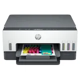 HP Smart Tank 6005 Wireless All-in-One Farbe Drucker, Kopierer, Scanner, Thermal Inkjet, Farbdruck, 4800 x 1200 DPI, A4, Direktdruck, Grau, Weiß - Grau/Weiß