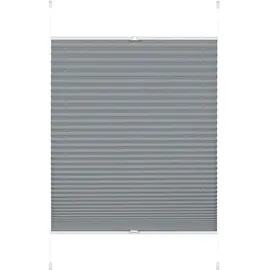 GARDINIA Plissee Greta 100 x 130 cm Rauchblau