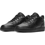 Nike Court Borough Low 2 Sneaker, Kinder black/black/black 35.5